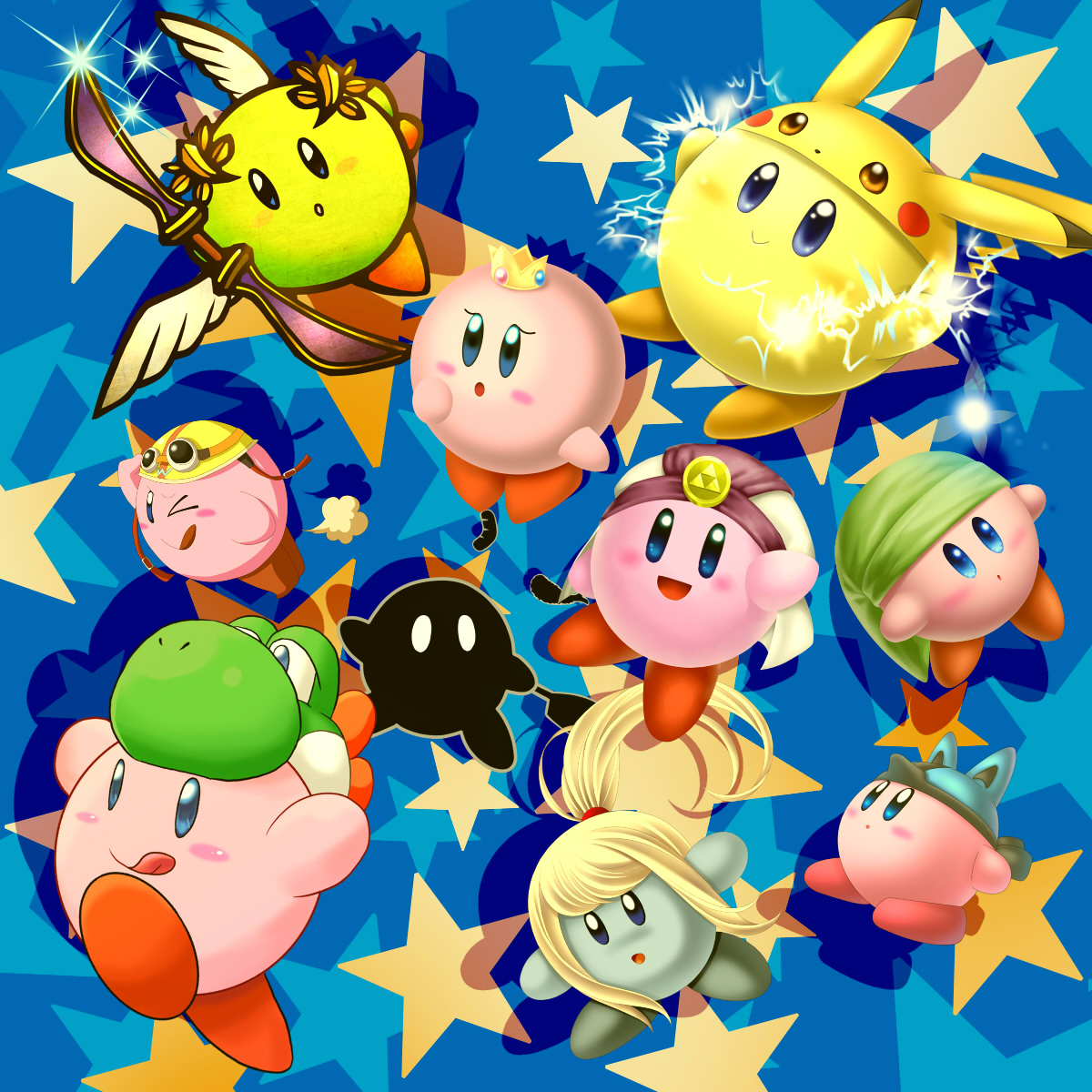 色んなキャラをコピー